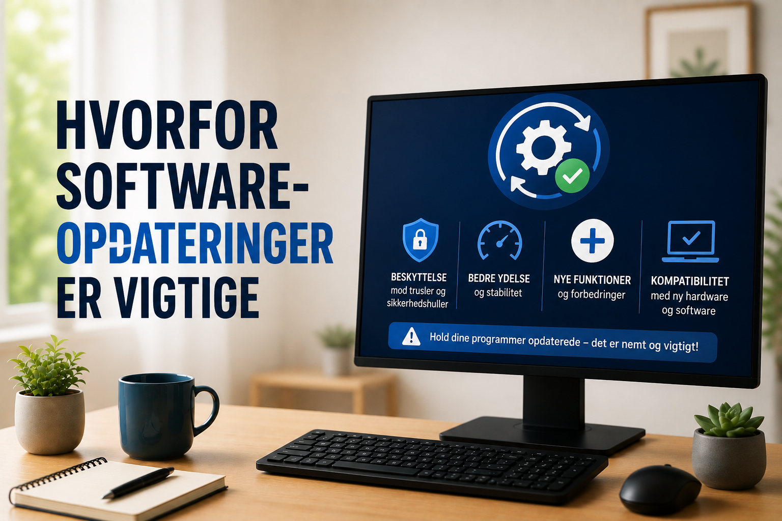 Hvorfor softwareopdateringer er vigtige